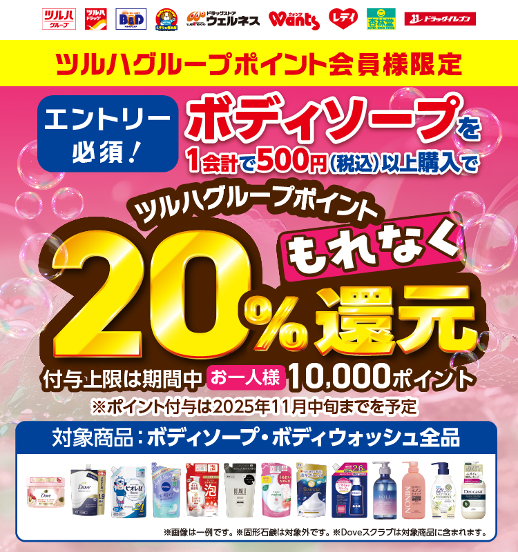 ボディソープキャンペーン